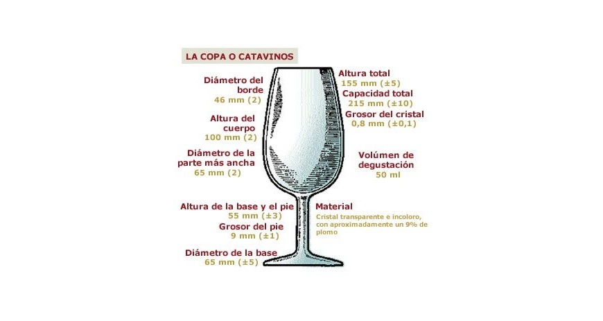 COPA DE CATA DE VINOS